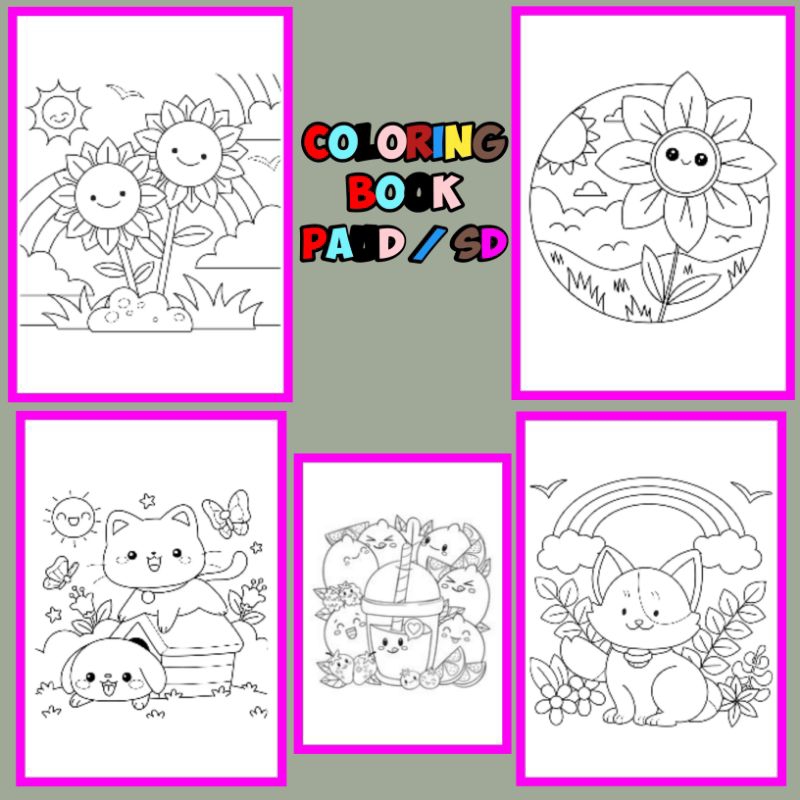

Drawing book PAUD/SD 10 lembar