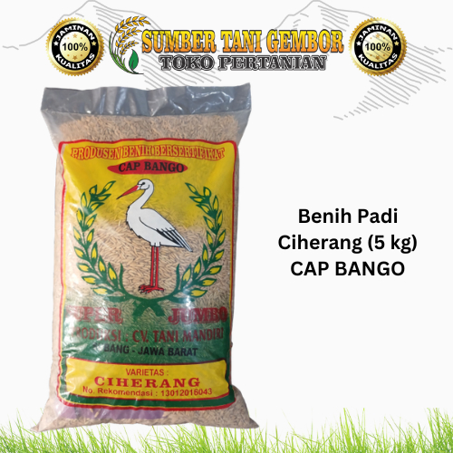 Benih Padi CAP BANGO Ciherang (5 kg)