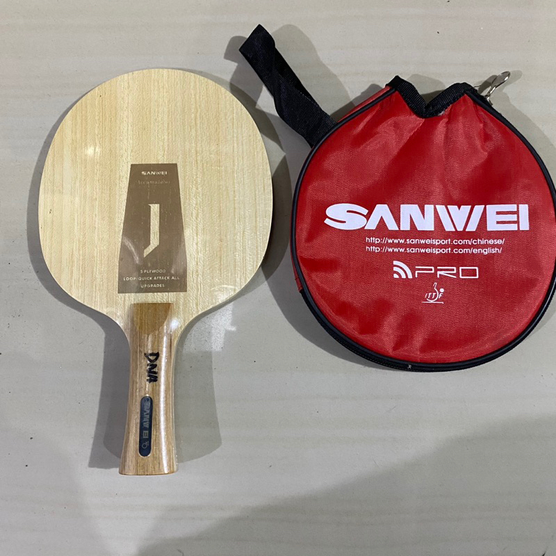 Kayu Bet Tenis Meja Pingpong SANWEI ACCUMULATOR J Original