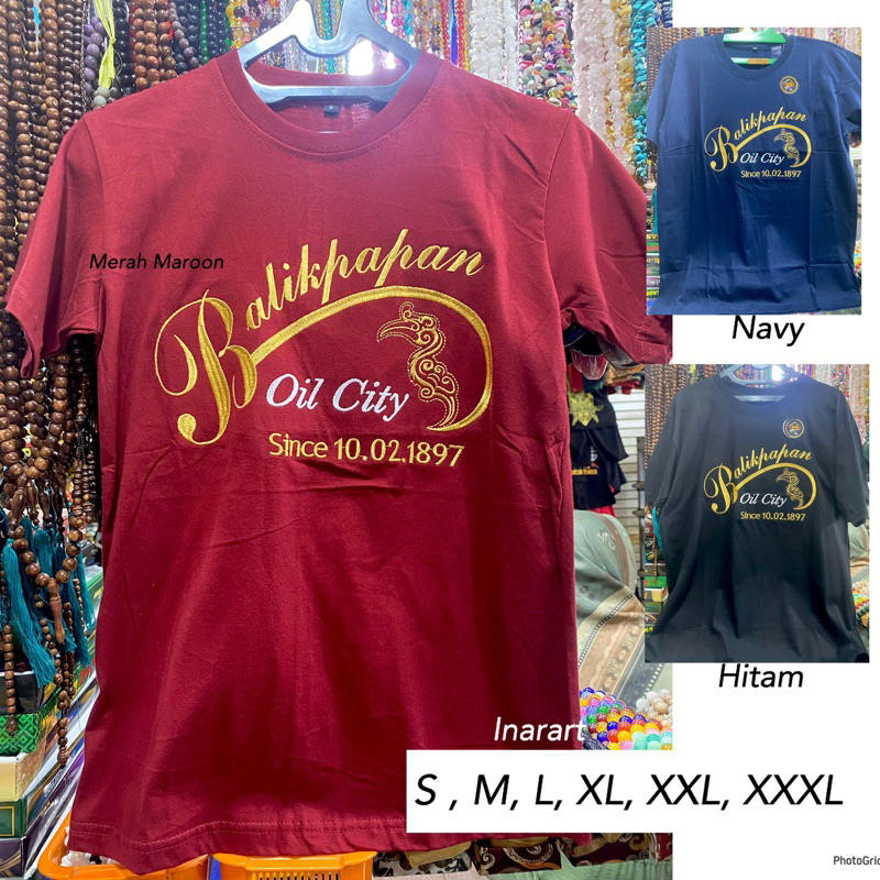 KAOS BALIKPAPAN OIL CITY