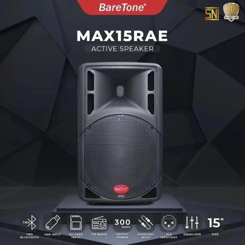 Speaker aktif baretone max 15 rae max15RAE