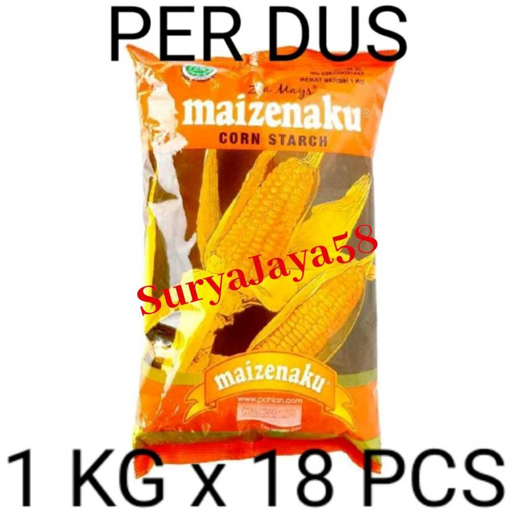 

MAIZENAKU Tepung Maizena 1kg| Tepung pati jagung maizena 1kg / corn starch / maizena 1kg | DUS