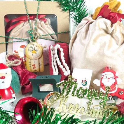 

Hadiah Natal - DEER BUCKET | Hampers Natal 2023 | Christmas Hampers