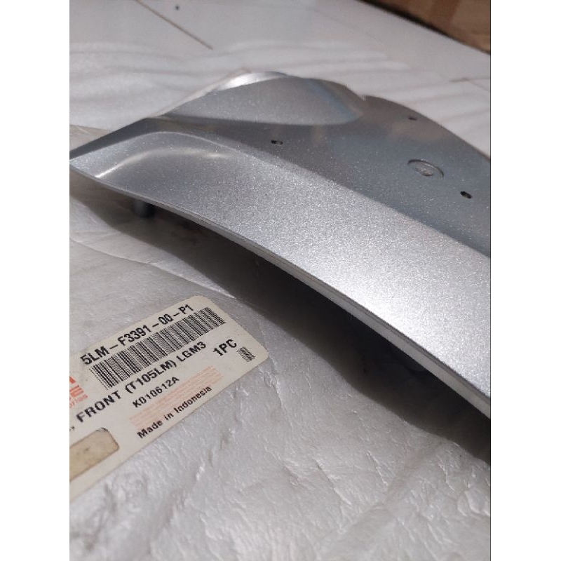 Dasi/Panel/Tameng Dada Jupiter Z Lama 5LM ORI (Silver)