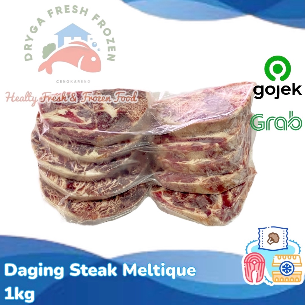 

Daging Stik Meltik 1kg Wagyu Steak Meltique Meat