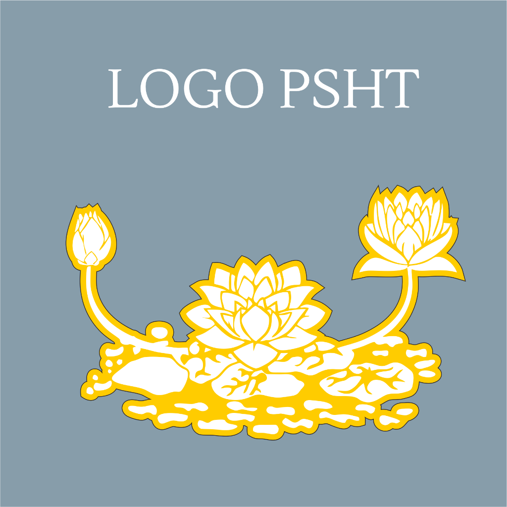 LOGO PSHT BAHAN AKRILIK MIRROR