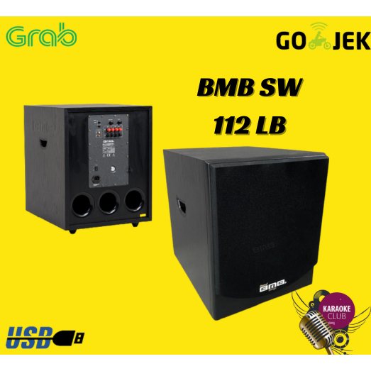 SUBWOOFER AKTIF BMB SW 112 LB / SW-112 LB / SW 112LB WOOFER 12 INCH LOW BASS GARANSI RESMI BMB