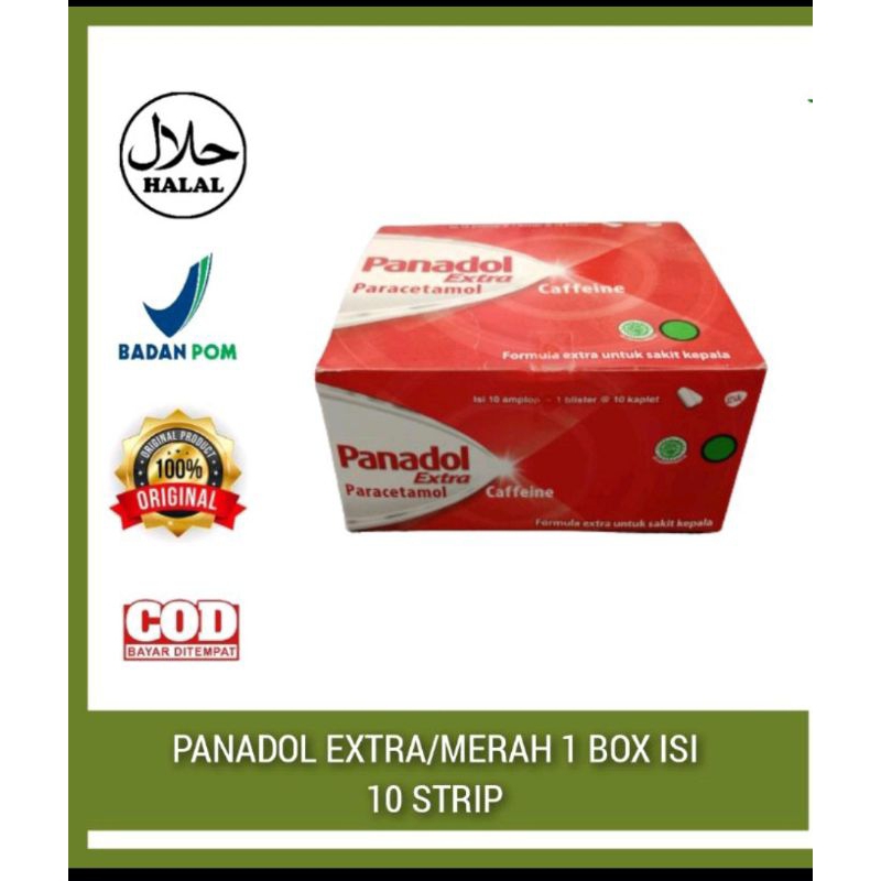 PANADOL EXTRA 1BOX 100 KAPLET