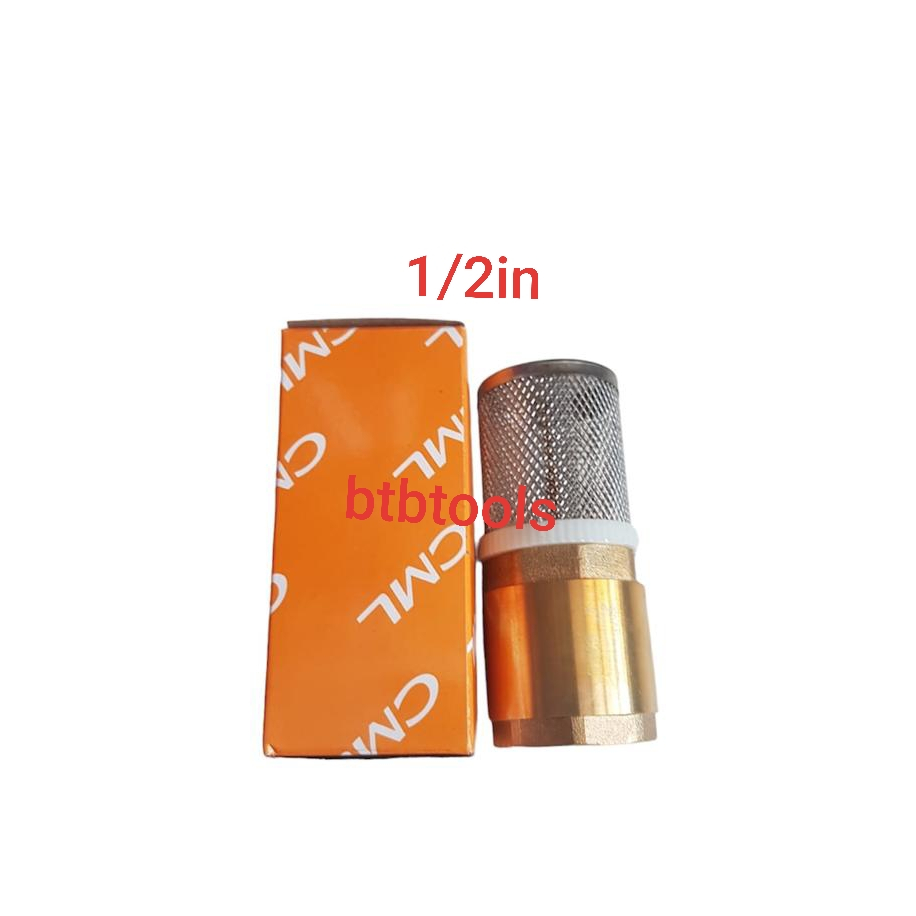 Foot Klep Kuningan 1/2inch CML