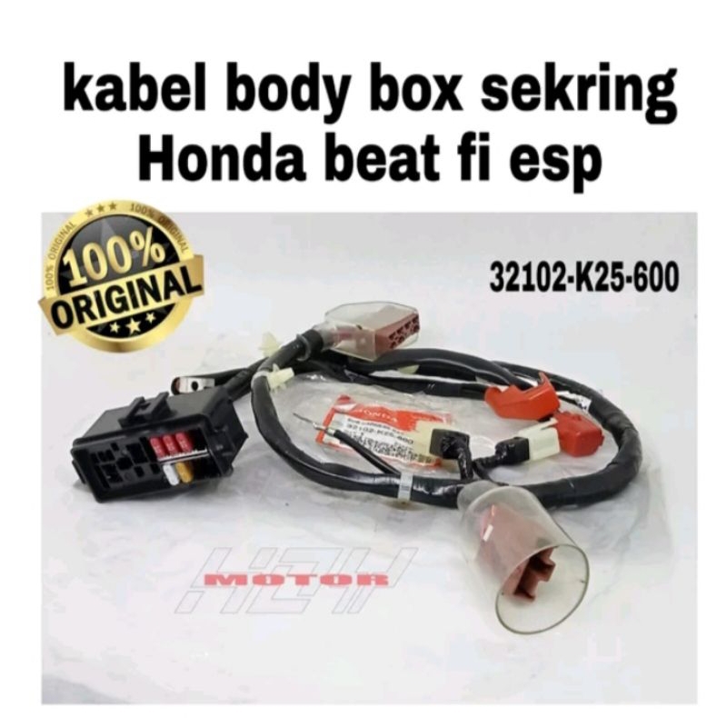 kabel body box sekring beat fi esp honda 32102-K25-600
