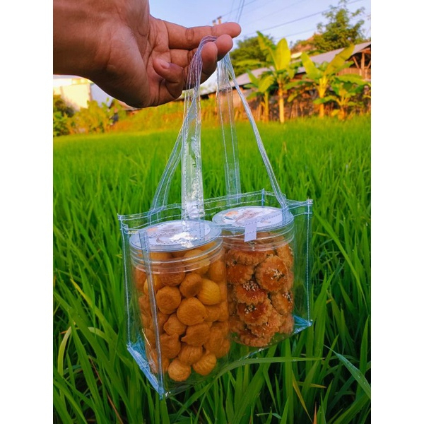 

Tas Hampers Ulang Tahun P20xL10xT15 Mika Bening Transparan