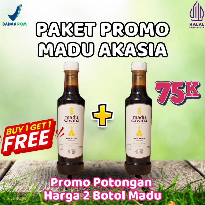 

Madu Murni Hutan Akasia Buy 1 Get 1