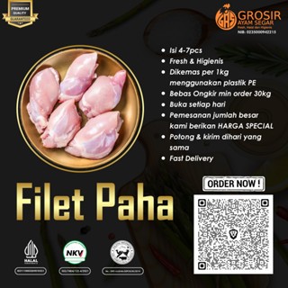 

fillet/boneless paha ayam