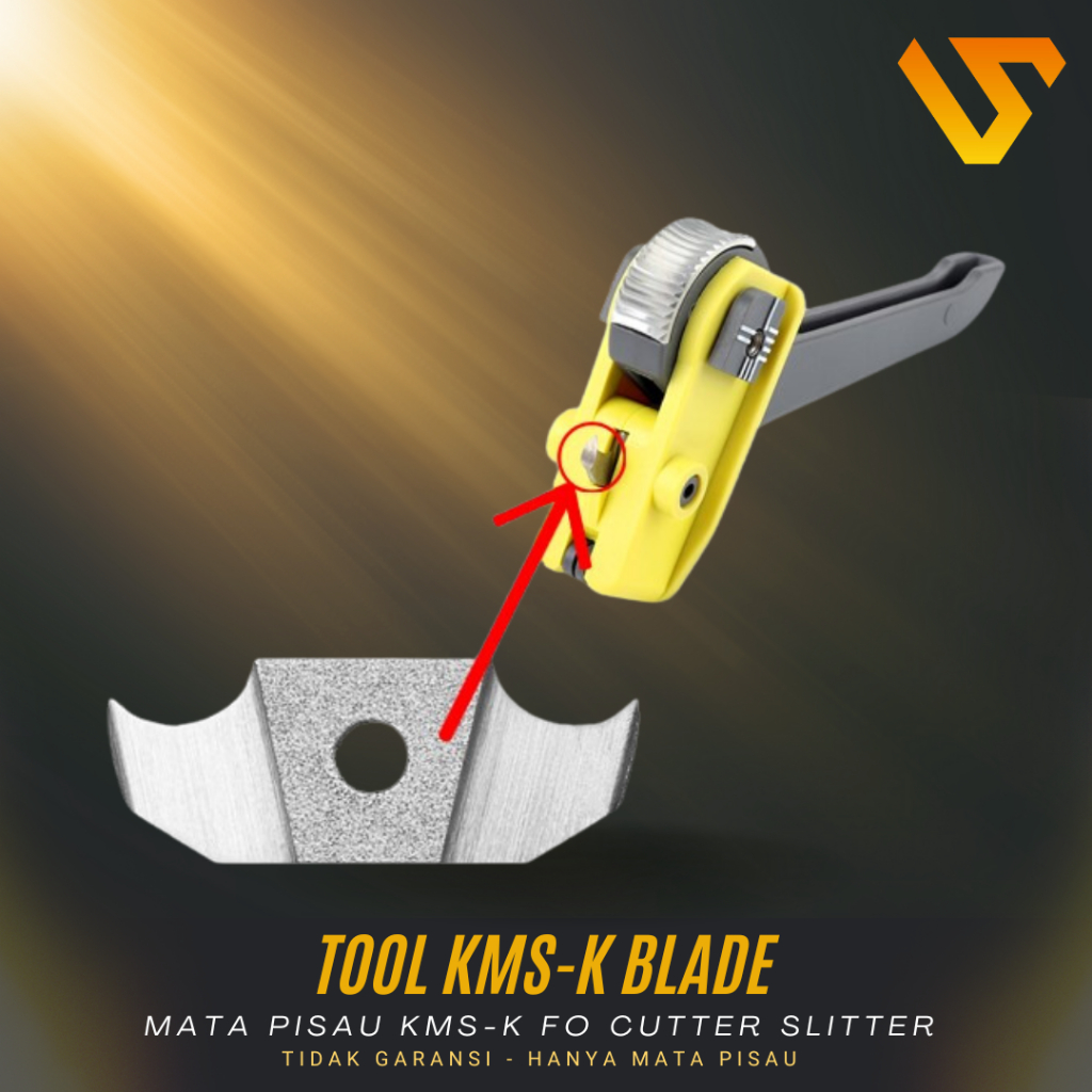 

Fiber Optic Tool KMS-K BLADE | Mata Pisau KMS-K FO cutter Slitter