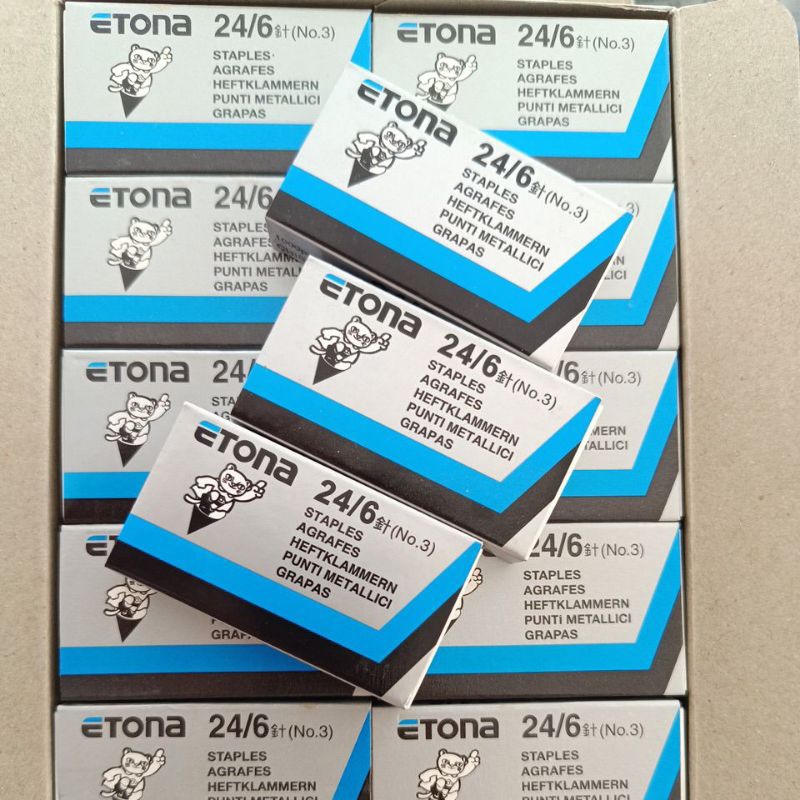 

Isi Staples Hekter ETONA No.3 24/6