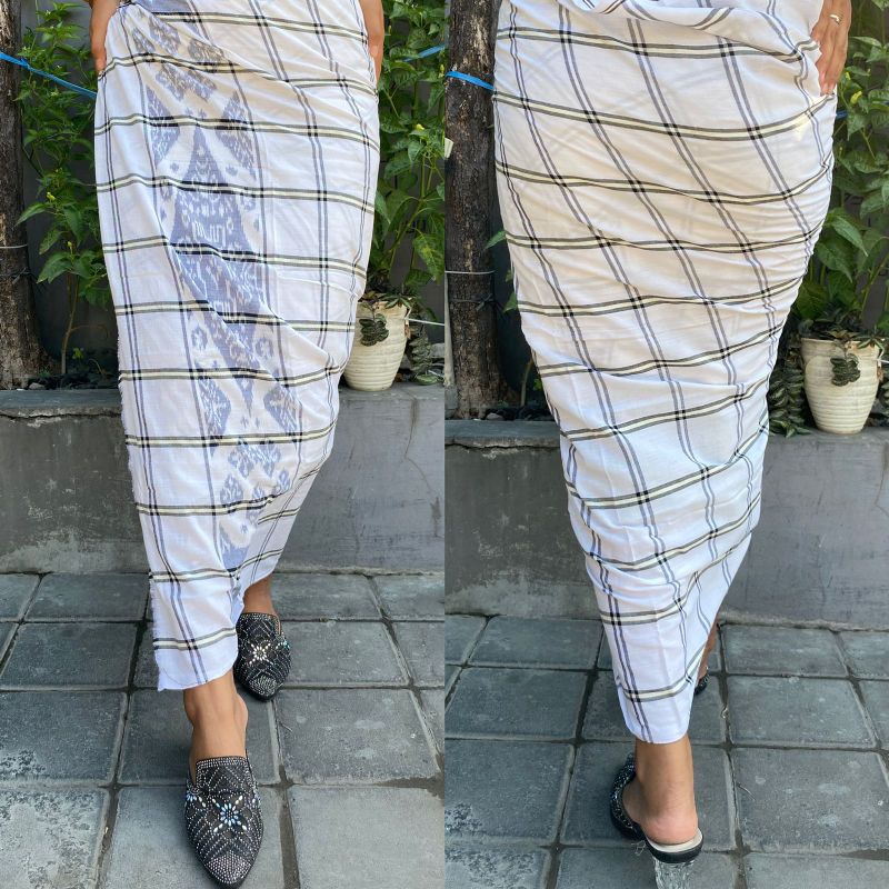 Kamen endek jepara | kamen endek lembaran tenun