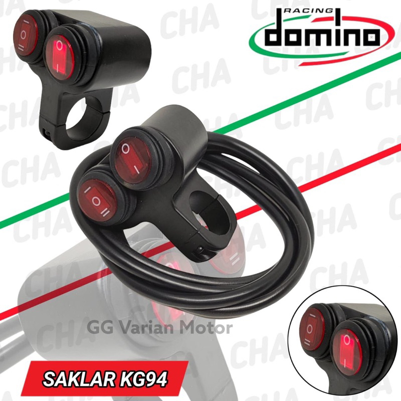 Saklar On / Off 2 Tombol Lampu Stang Motor