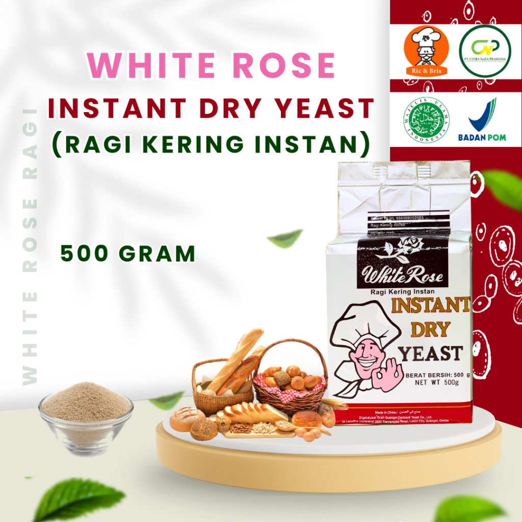 

Ragi Kering Instant White Rose / Ragi Kering / Instant Dry Yeast / Ragi Kue / Ragi Instant / Yeast