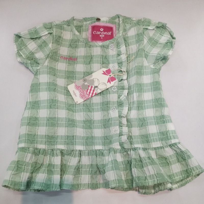 Blouse cardinal kids original/atasan kids cardinal
