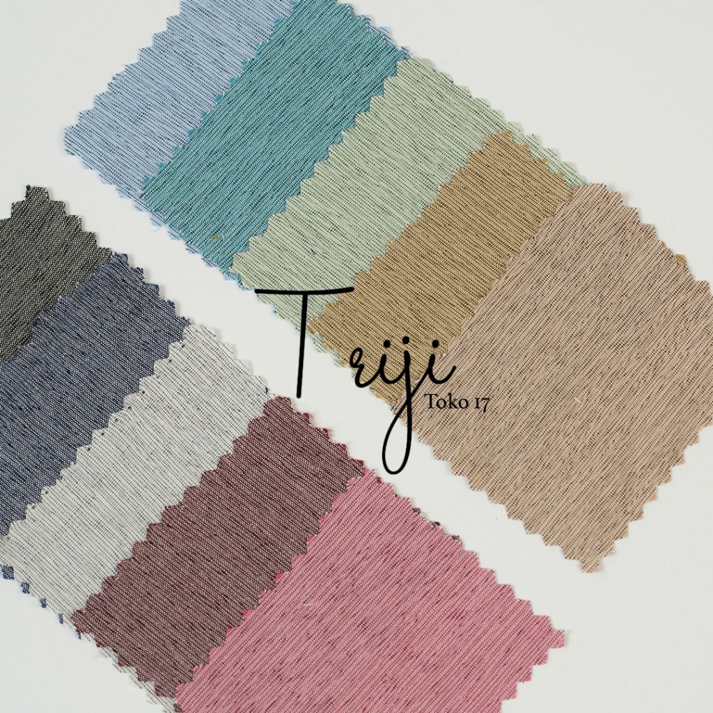Toko17 TRIJI PER 0,5 METER kain eceran bahan gamis koko