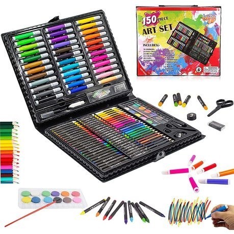 

Art Set Isi 150 Pcs Pensil Warna Set Anak Crayon Full Set Alat Lukis