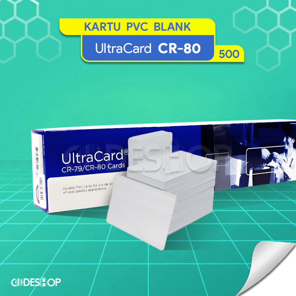 

Kartu PVC HID Noco CR80 Ultracard 1 Box Isi 500 pcs