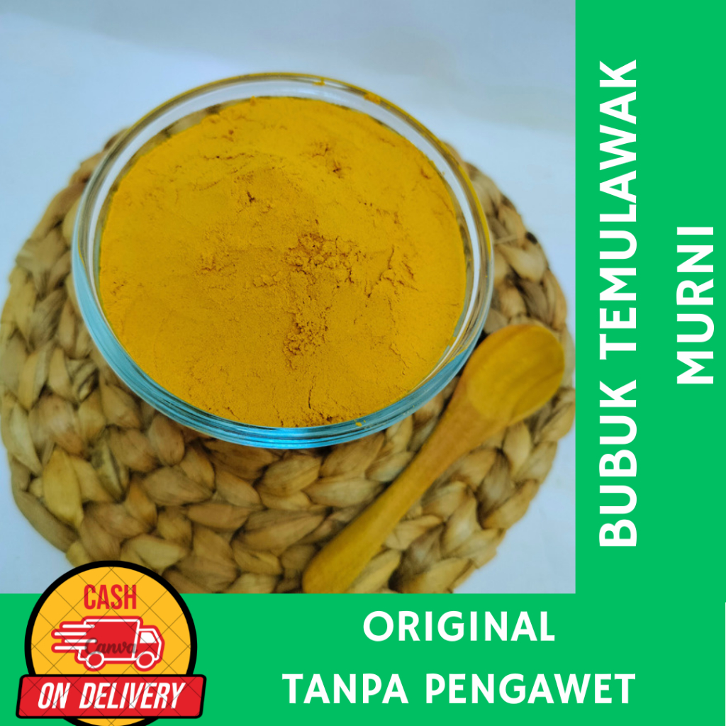 

COD Serbuk / Bubuk Temulawak Asli Dan Murni 100%