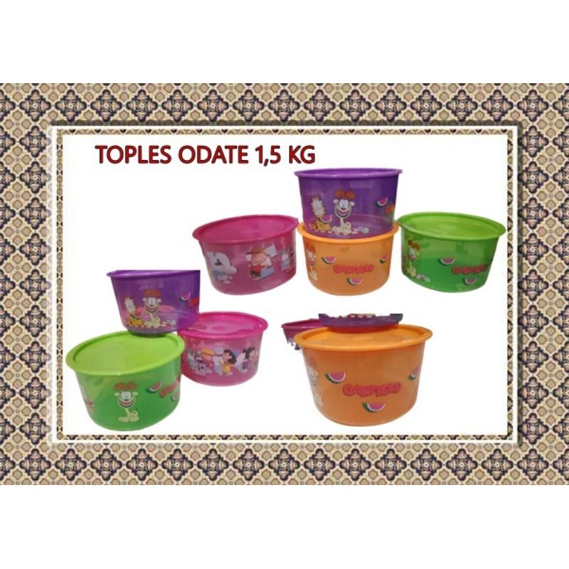 TOPLES ODATE CALISTA 1,5 KG / TOPLES PLASTIK 1,5 KG MOTIF KARAKTER LUCU