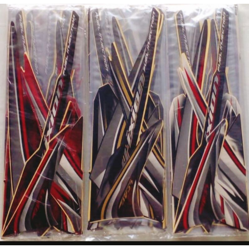 Striping motor / les tangki Yamaha Vixion 2012