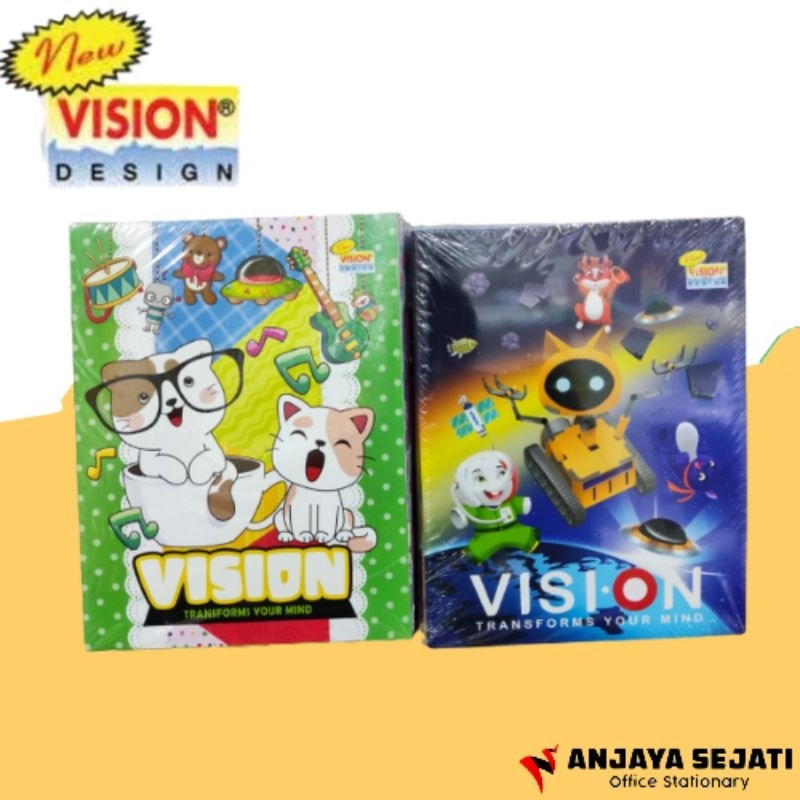 

Buku Tulis Vision 38 Lembar | Perpack