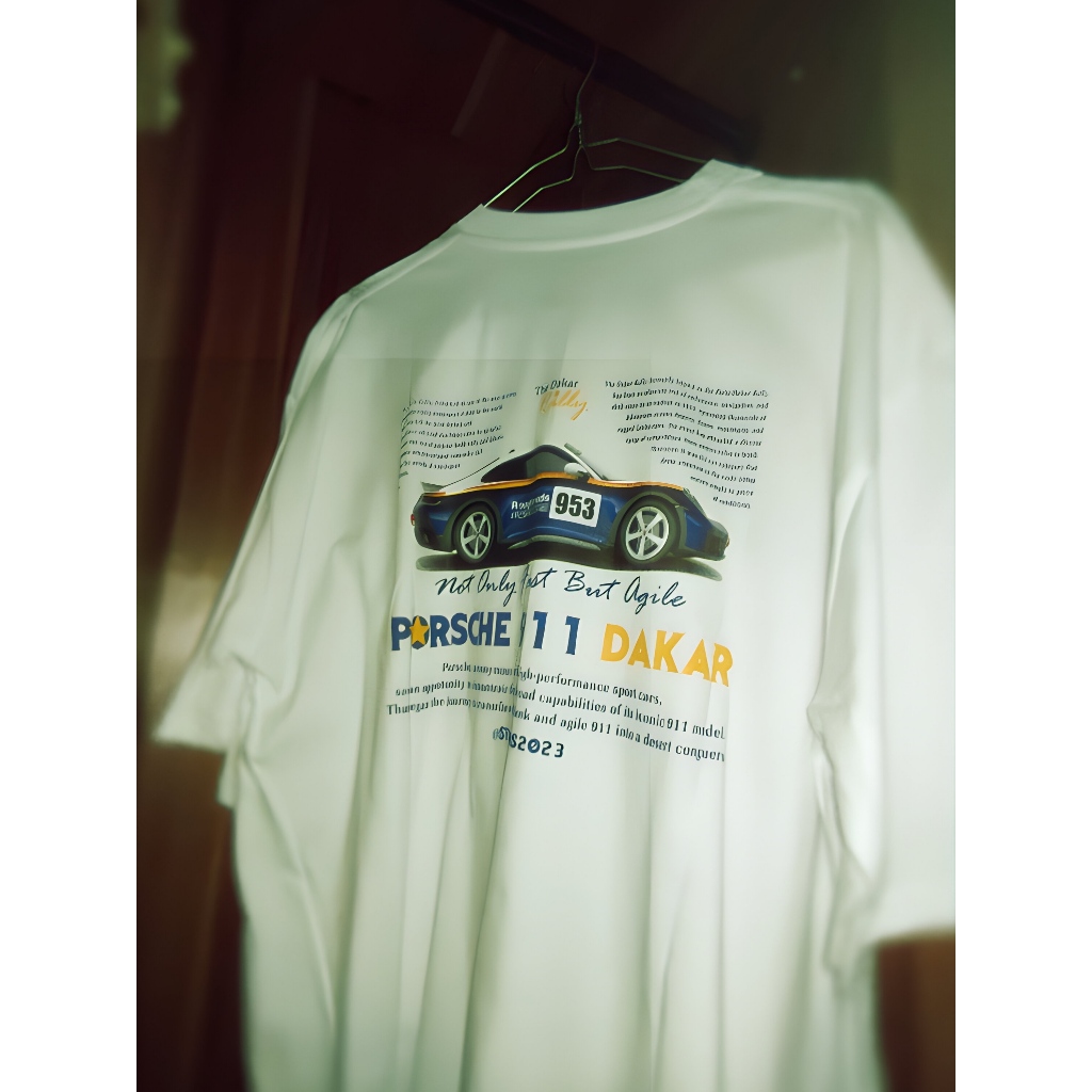 Vittura "Porche Dakar Rally 911" Oversize T-Shirt
