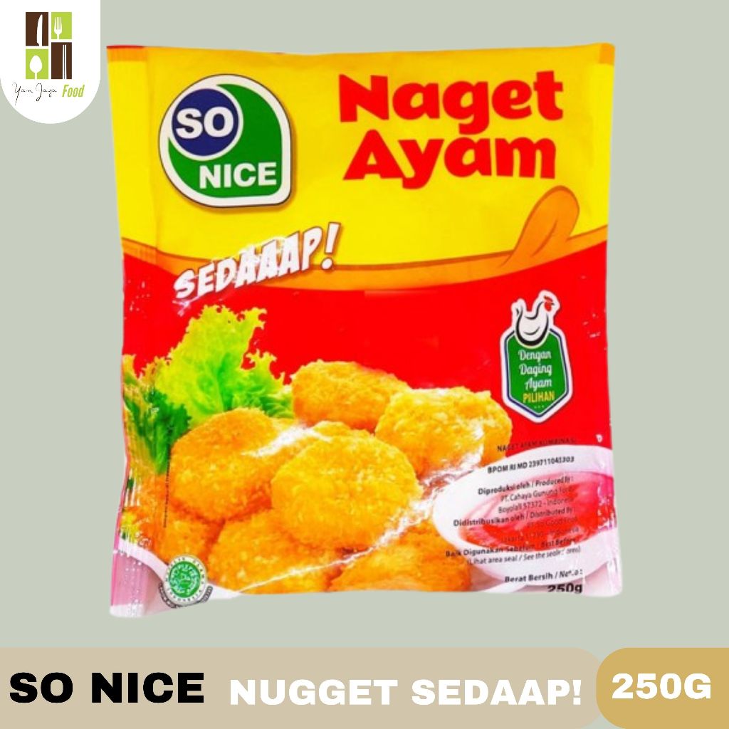 

So Nice Sedaaap !!! Nugget Ayam / Naget Ayam / Nugget Sedap 250g