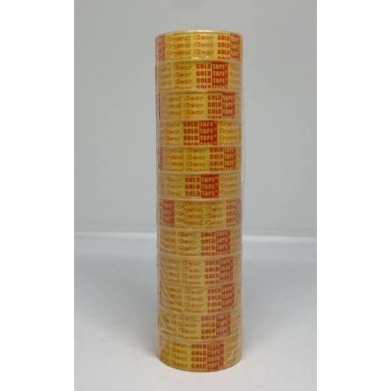 

Isolasi ½inch×7 Goldtape kado kado