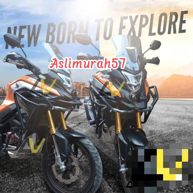 TUBULAR CB150X CRASBAR HONDA CB150X AKSESORIS BODY CB150X PELINDUNG BODY HONDA CB150X