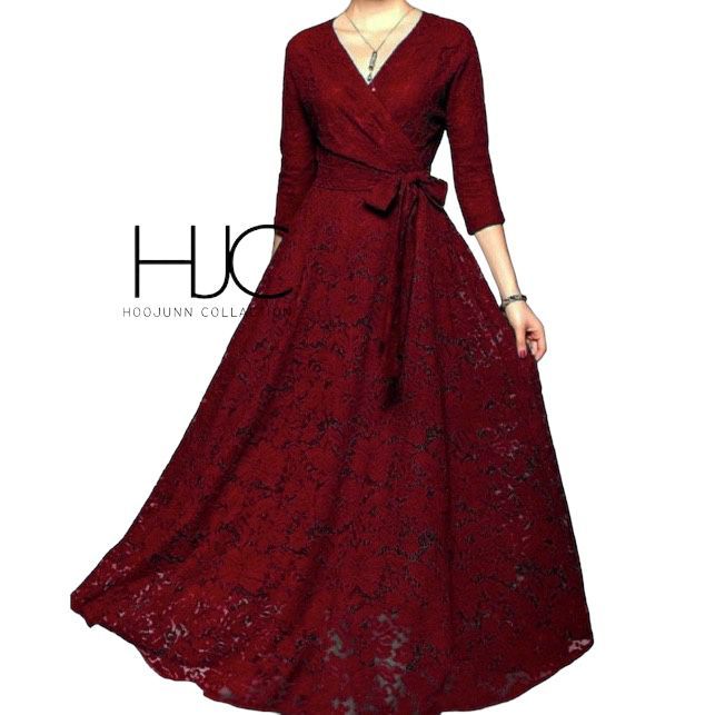 HJC / MAXI DRESS BRUKAT ICHA/MAXI BRUKAT KONDANGAN TERLARIS