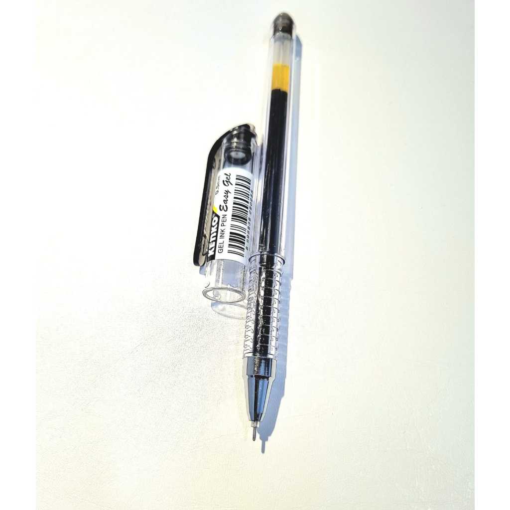 

ATH Pulpen Kenko Easy Gel 0.5 Warna Hitam/Biru Isi 12 Pcs