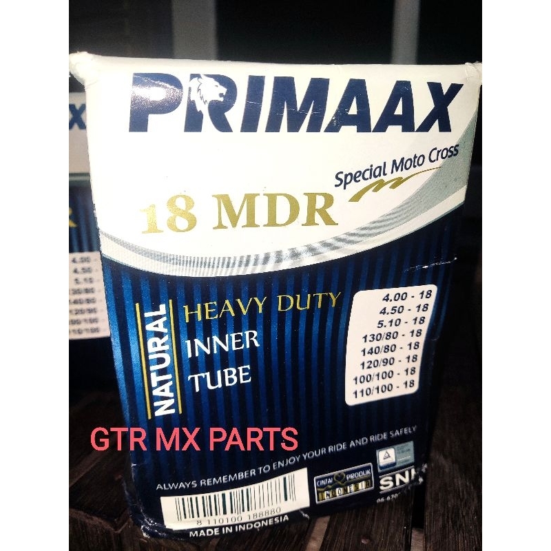 BAN DALAM TRAIL  PRIMAAX HEAVY DUTY PRIMAX RING 18