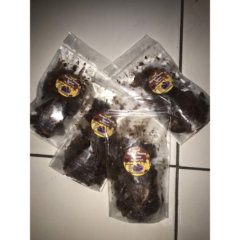 

Kripik Pisang Lumer Rasa Coklat
