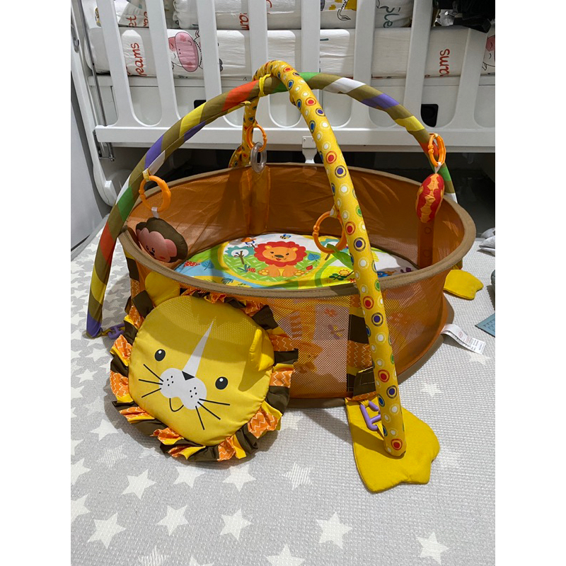 Preloved Pliko Baby Gym Safari