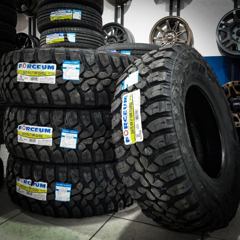 Ban Cangkul Ban Tubles R16 265 75 Forceum M/T08 265 75 Ring 16