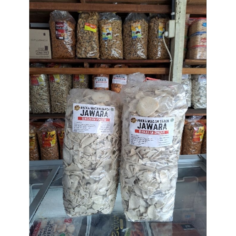 

Basreng Jawara Pipih ORiginal Daun Jeruk 2KG