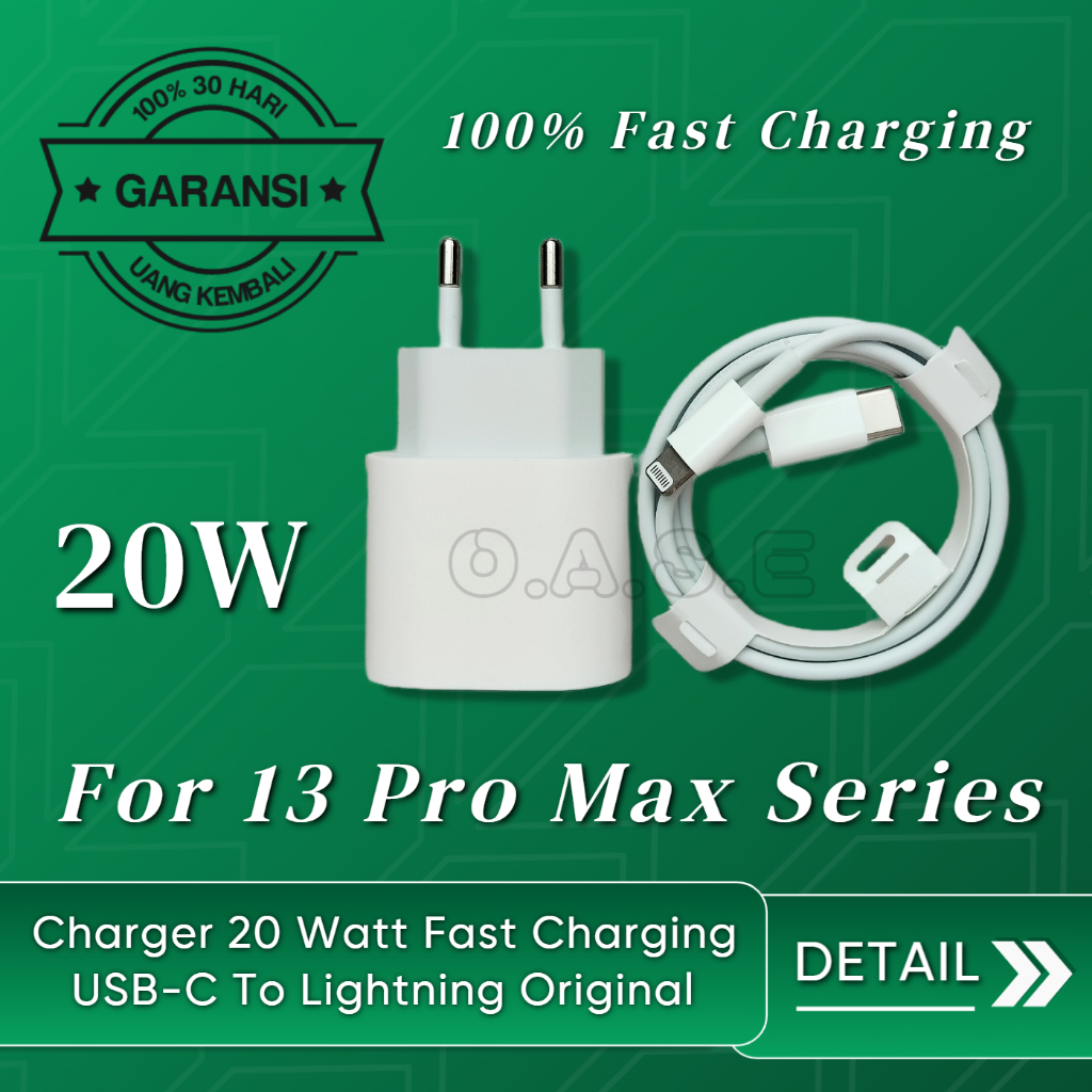 Charger iPhone 13 Pro Max Original Fast Charging