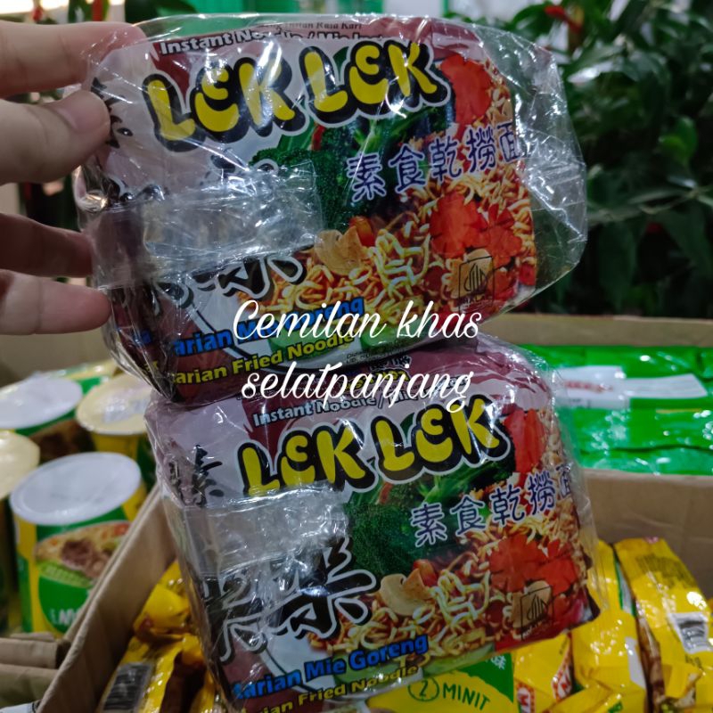 

Vegetarian Mie Goreng Instant Lek-Lek 1 Pack 5 Bungkus