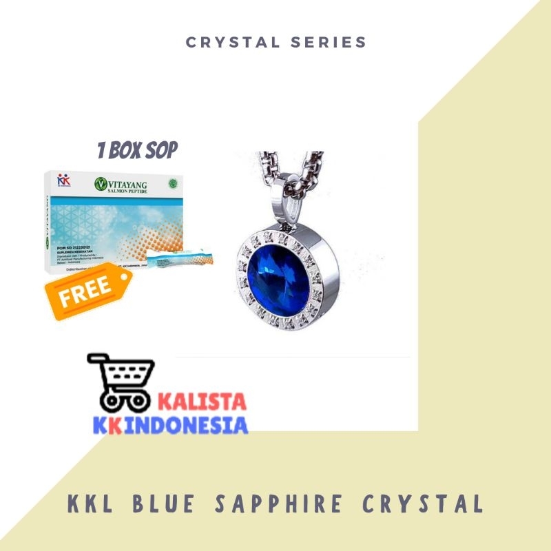KKL Blue Sapphire Swarovski | KK Liforce Swarovski Crystal