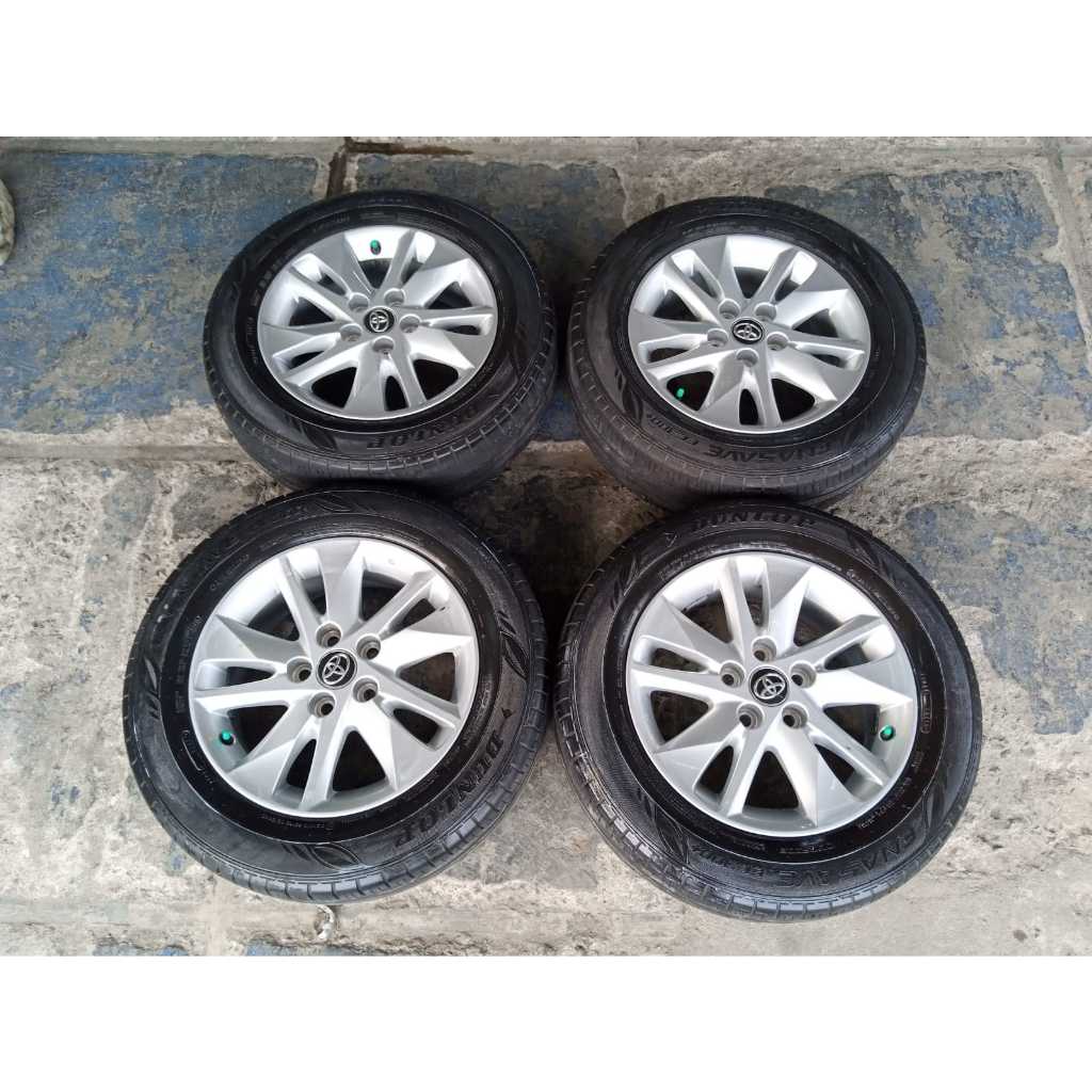 velg mobil bekas standar inova ring 16 plus ban geratis ongkir ban velg copotan inova