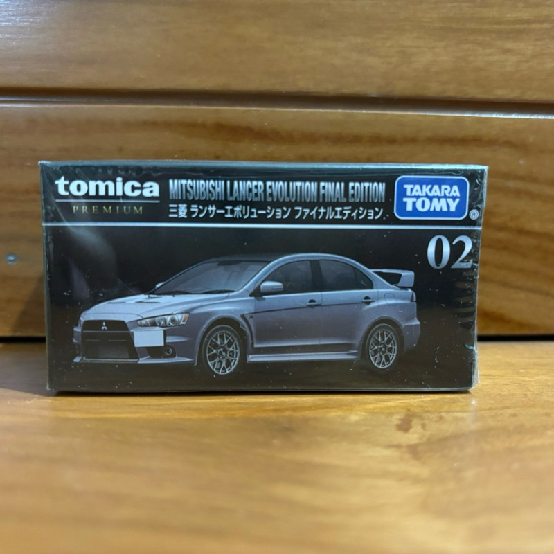 Tomica Premium 02  Mitsubishi Lancer Evolution Final Edition