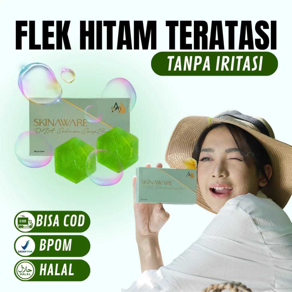 SKINAWARE DNA SALMON SOAP BAR ASLI