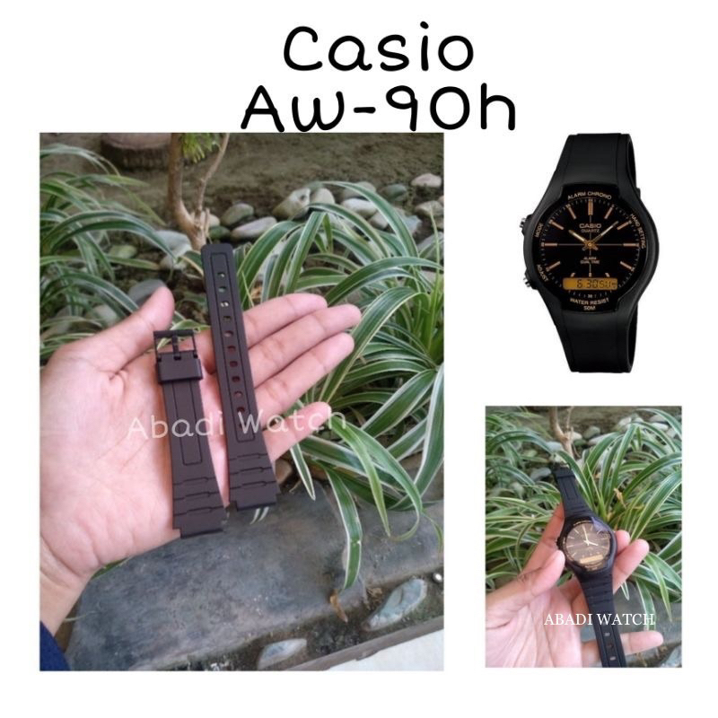 Strap Tali Jam Tangan Casio AW 90 AW90 Aw-90h Casio Aw-90h