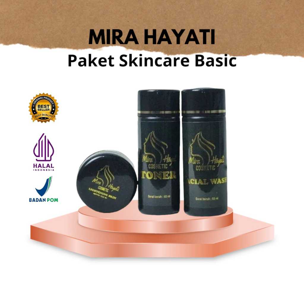 Mira Hayati Paket Skincare Basic 3in1 Original