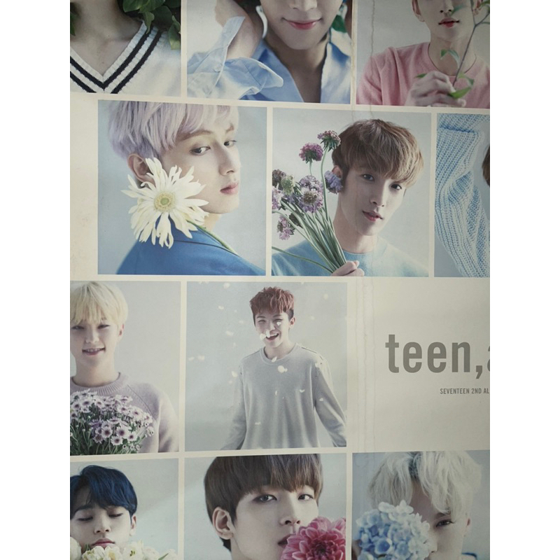 [Preloved] Seventeen Teen Age Album White Version